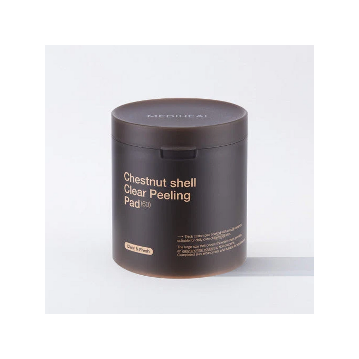 MEDIHEAL Chestnut Shell Clear Peeling Pad – 60 Pads
