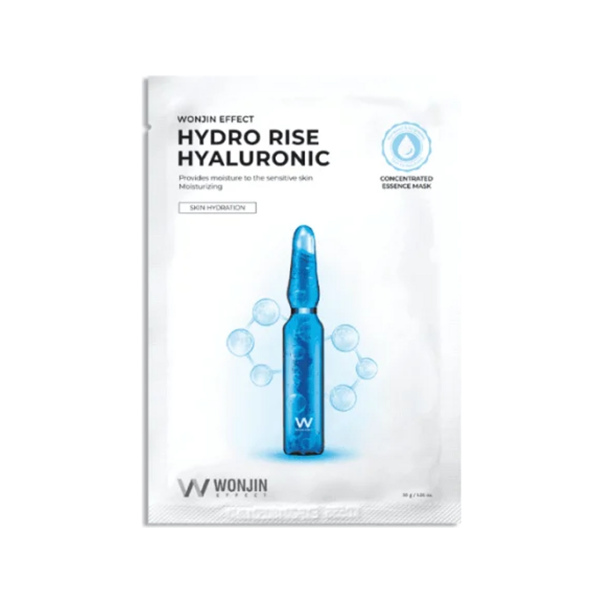 WONJIN EFFECT Hydro Rise Hyaluronic Concentrated Essence Mask – 1 Sheet