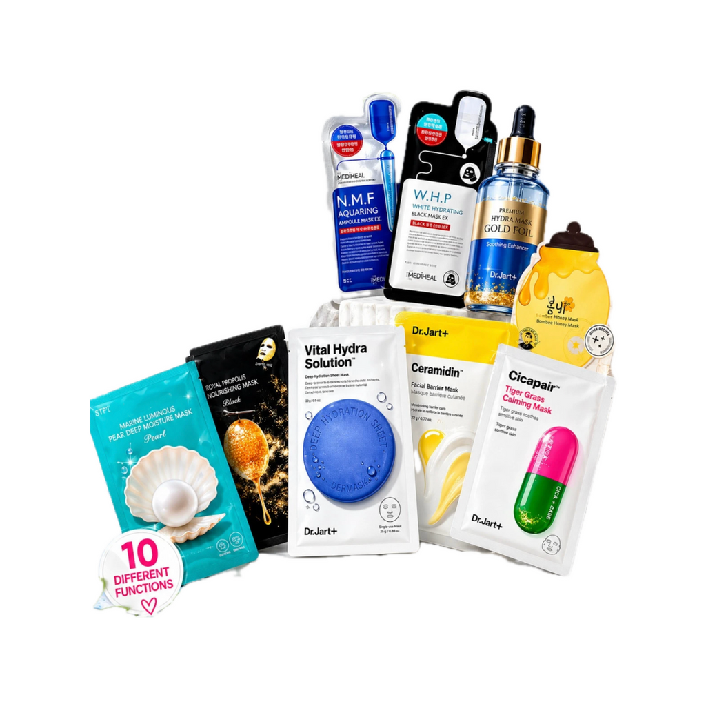Dr.Jart+ Korean Skin Care Mask Set 10pc