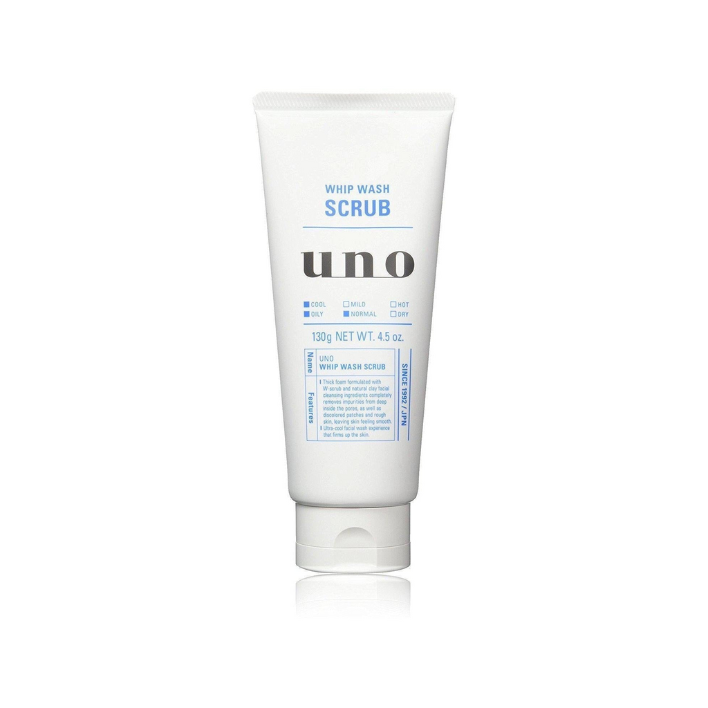 UNO Whip Wash Scrub Facial Cleanser – 130 g