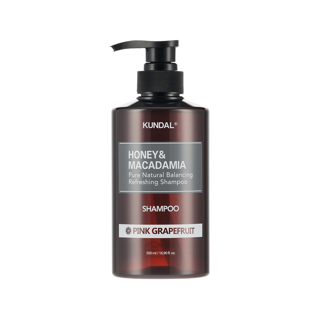 KUNDAL Honey & Macadamia Shampoo – Pink Grapefruit 500 mL