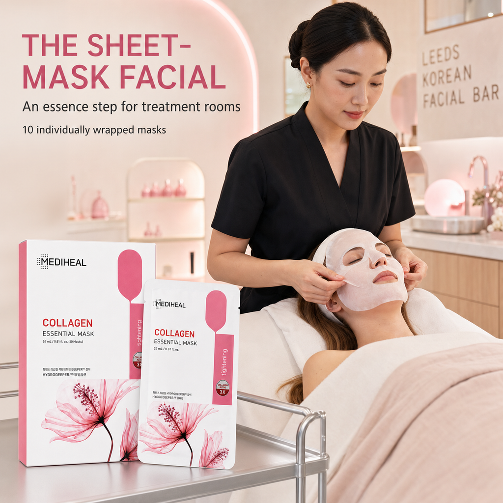 Mediheal Collagen Mask 10pc Set – Plumps, Lifts & Restores Firmness