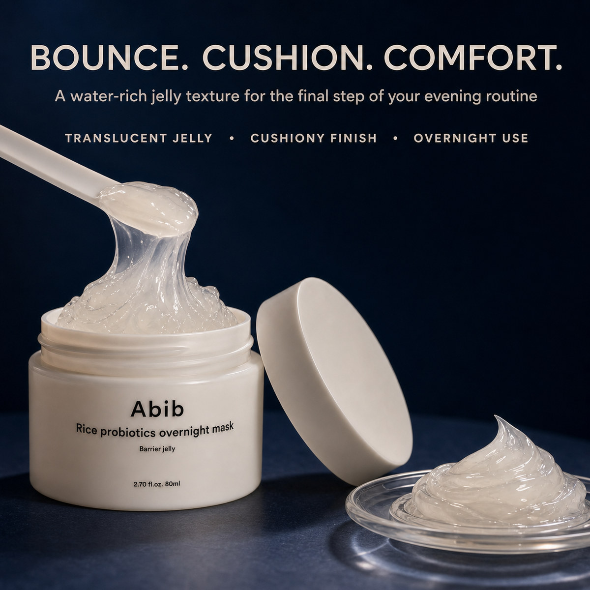 Abib Rice Probiotics Overnight Mask 80ml – Strengthens, Repairs & Revives Dull
