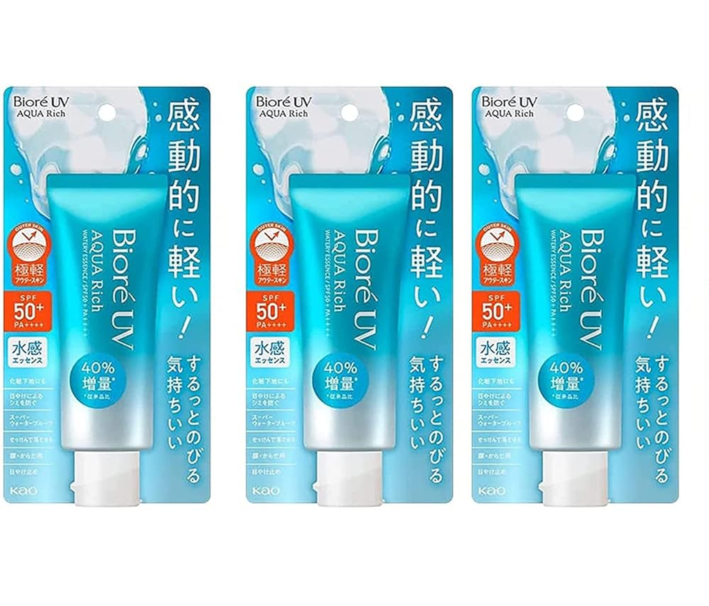 Bioré UV Aqua Rich Watery Essence SPF50+ PA++++ 70g Trio detail image