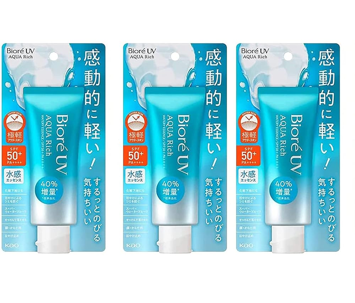 Bioré UV Aqua Rich Watery Essence SPF50+ PA++++ 70g Trio detail image