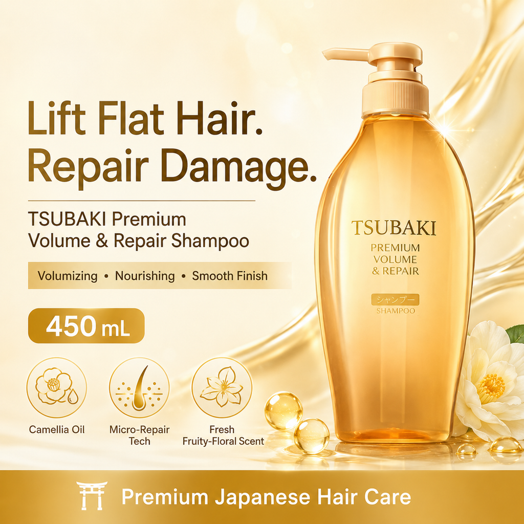 TSUBAKI Premium Volume & Repair Shampoo 450 mL detail image