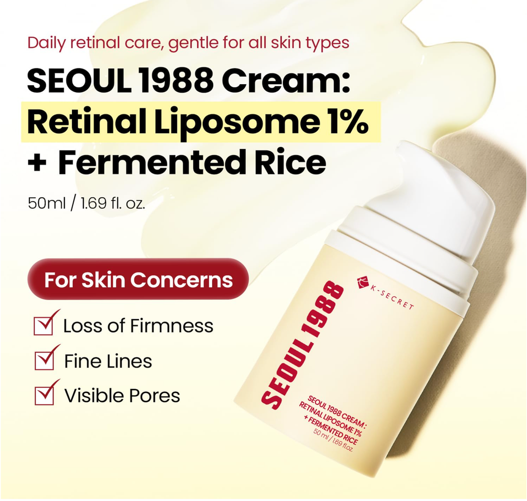 K-SECRET 1988 Retinal 1% + Rice Cream 50 mL detail image