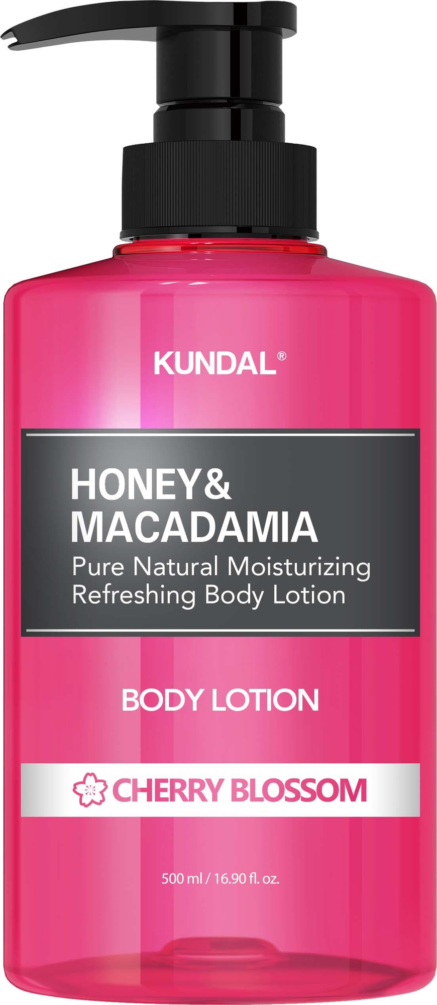 KUNDAL Honey & Macadamia Body Lotion – Cherry Blossom 500 mL detail image
