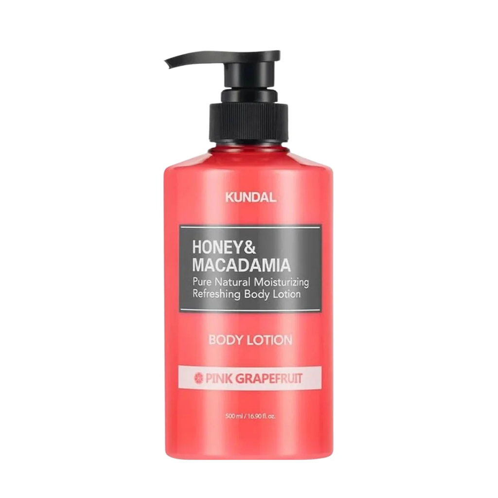 KUNDAL Honey & Macadamia Body Lotion – Pink Grapefruit 500 mL detail image
