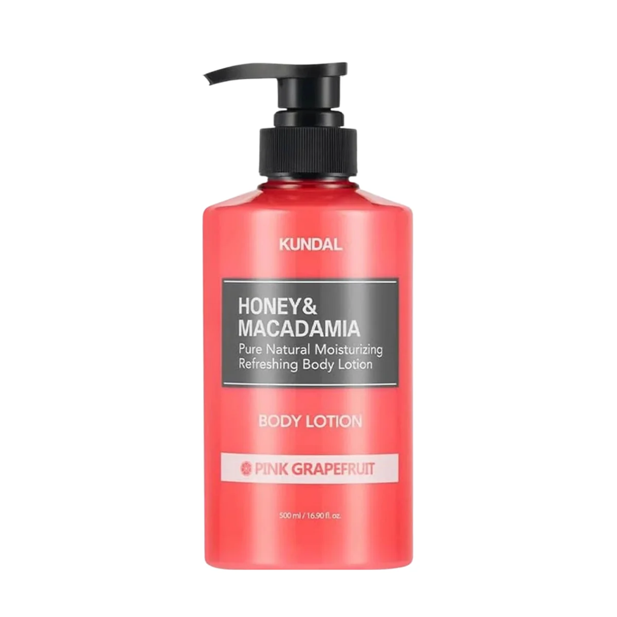 KUNDAL Honey & Macadamia Body Lotion – Pink Grapefruit 500 mL