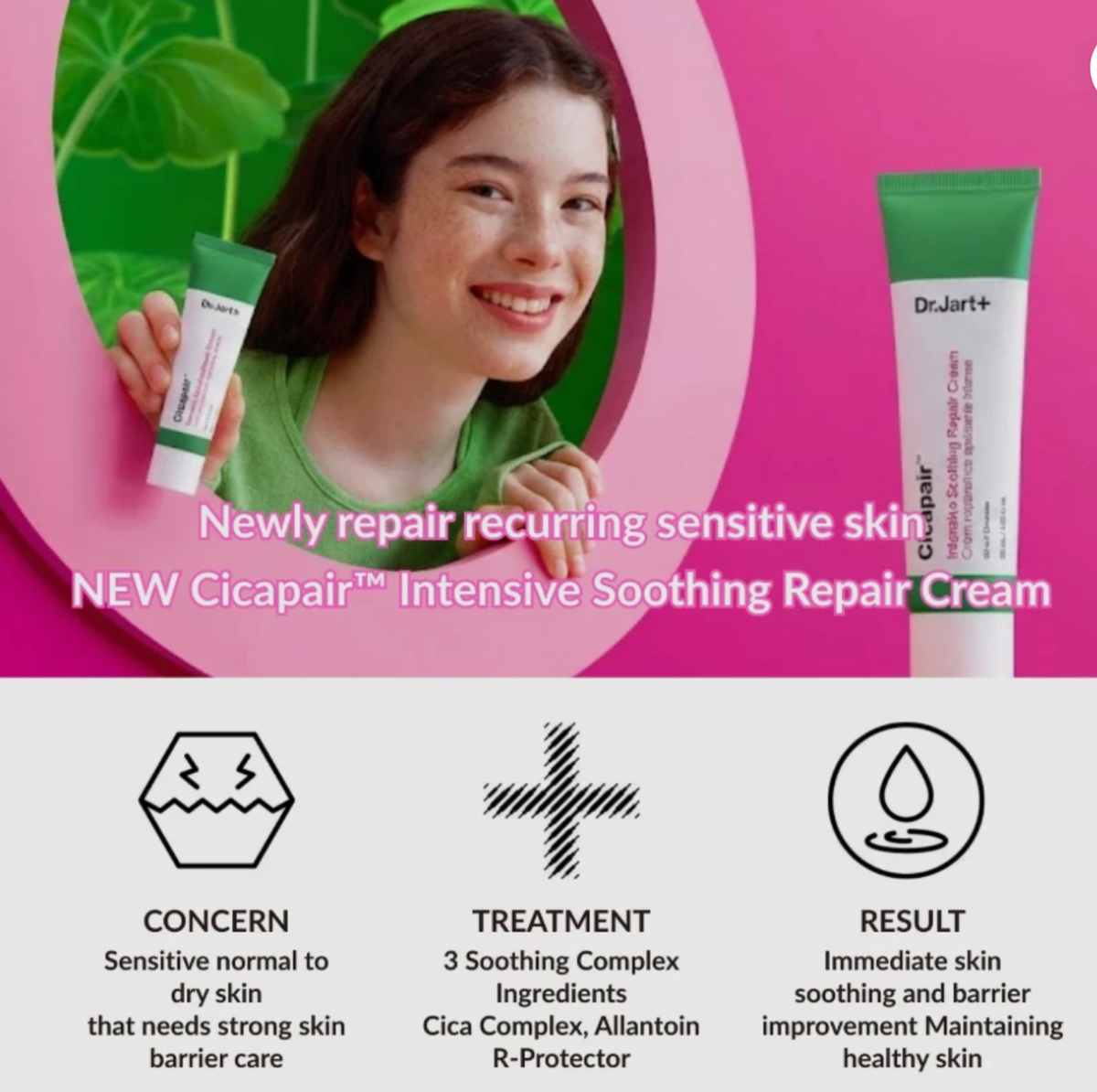 Dr. Jart+ Ceramidin Skin Barrier Moisturizing Cream – 15mL detail image