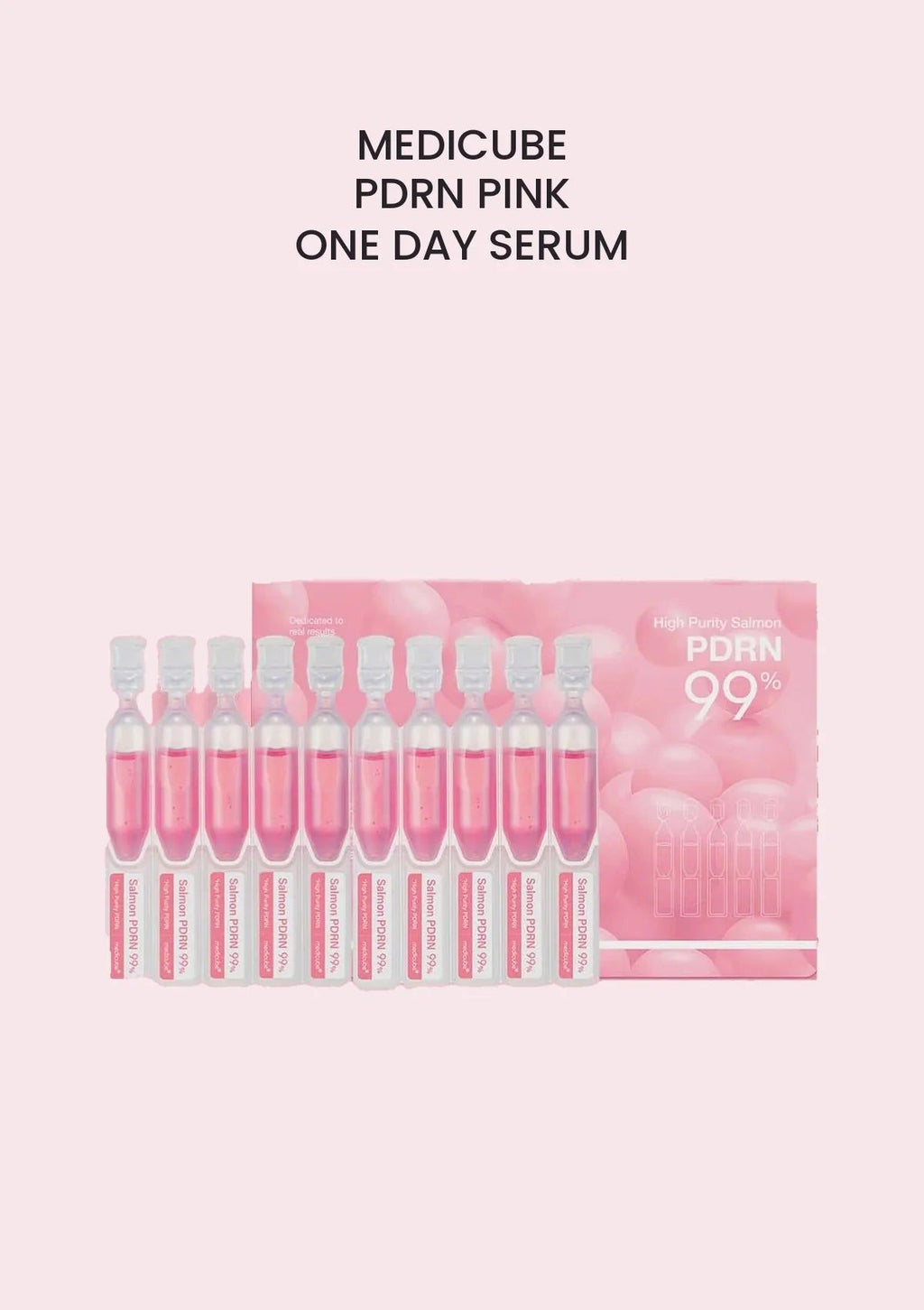 Medicube PDRN Pink One Day Serum – 10 x 1.5 mL detail image