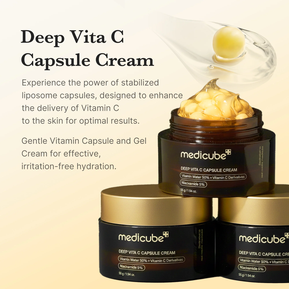 Medicube Deep Vita C Capsule Cream 55g detail image