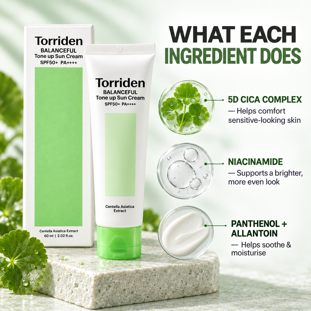 Torriden Balanceful Tone Up Sun Cream SPF50+ PA++++ 60ml