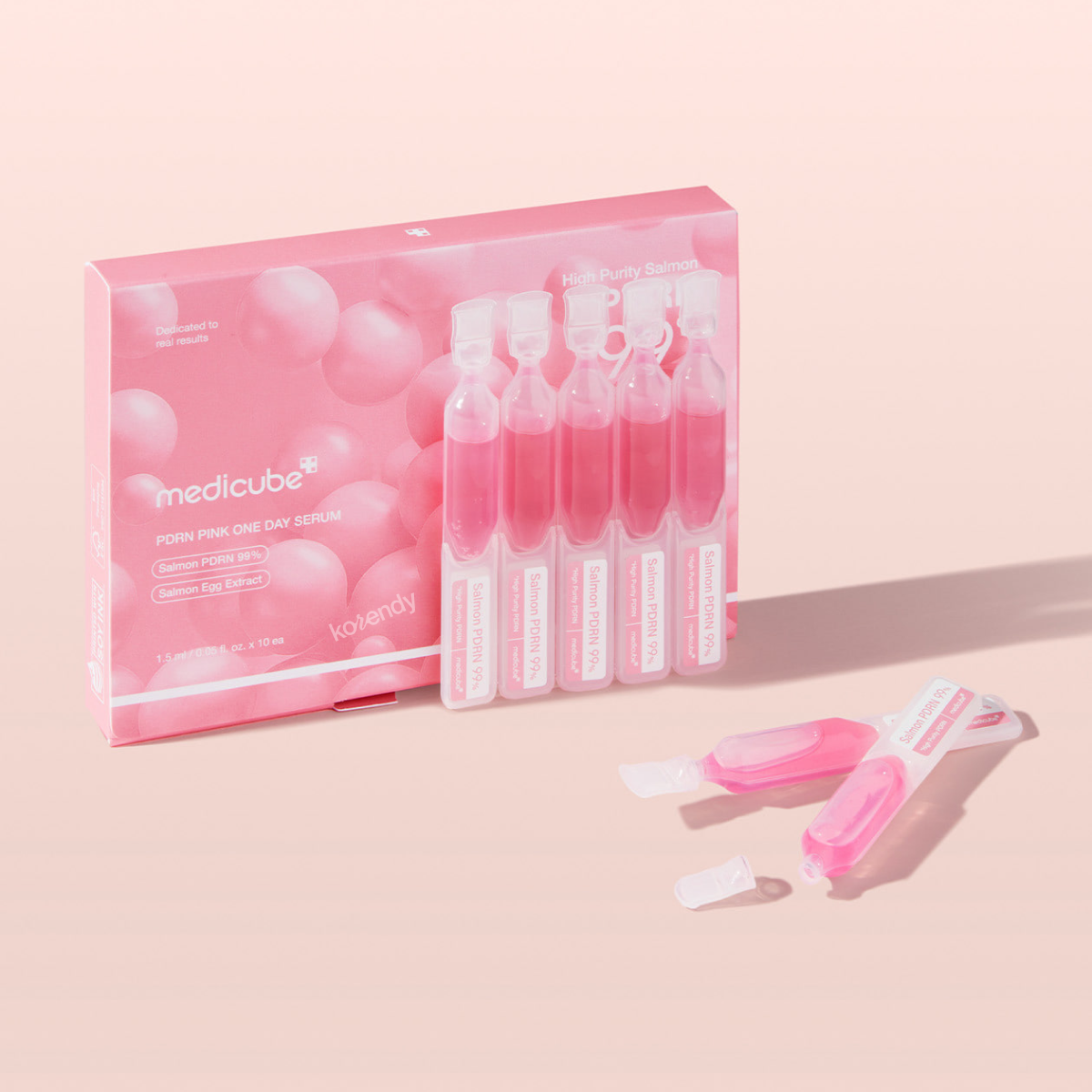 Medicube PDRN Pink One Day Serum – 10 x 1.5 mL detail image