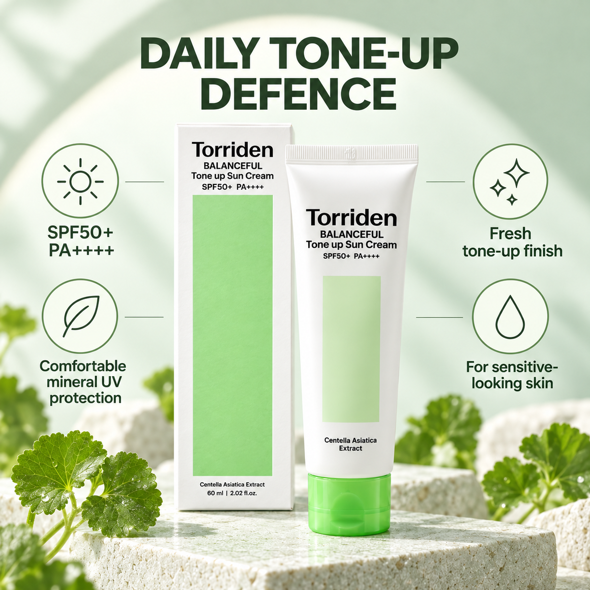 Torriden Balanceful Tone Up Sun Cream SPF50+ PA++++ 60ml