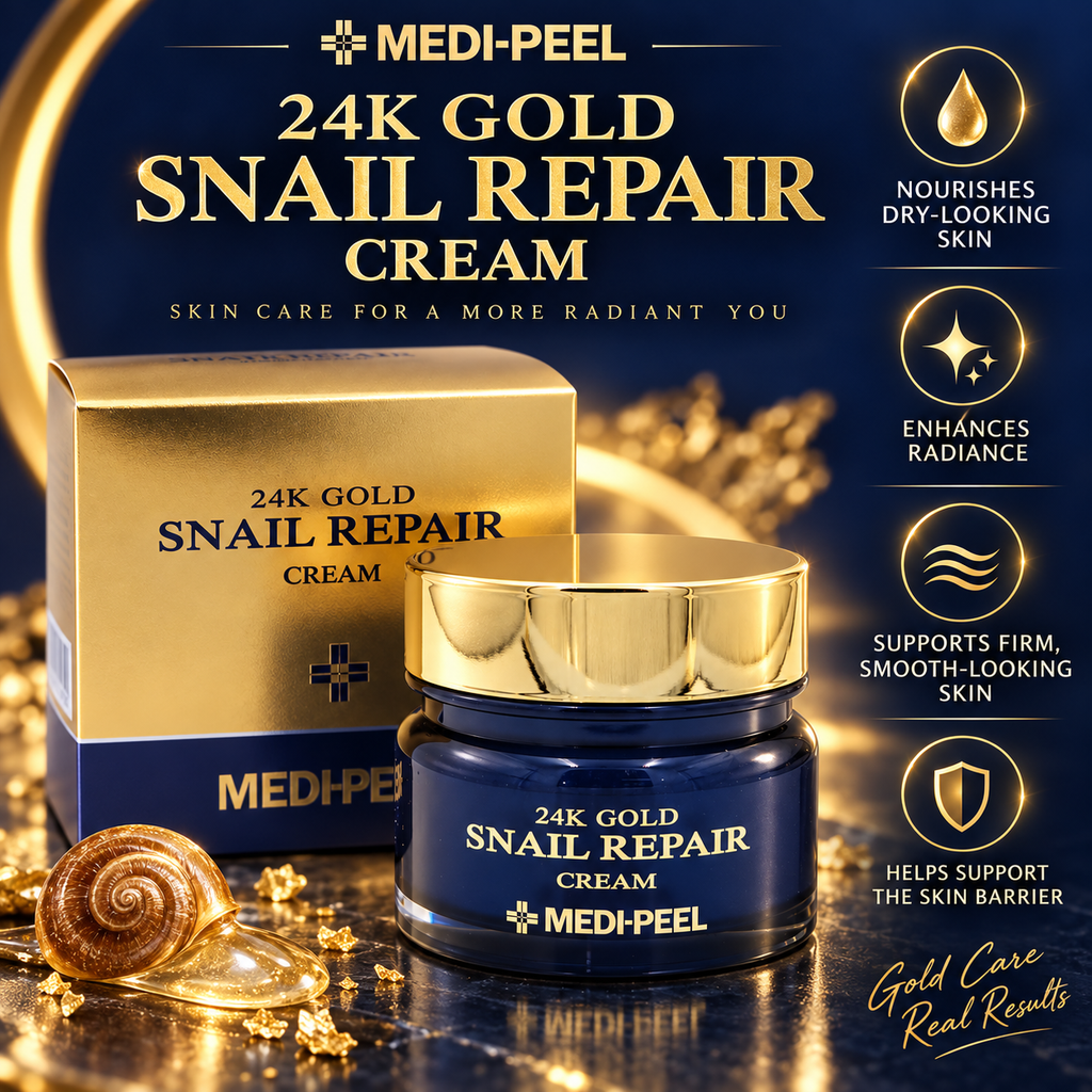 MEDI-PEEL 24K Gold Snail Repair Cream – 50g