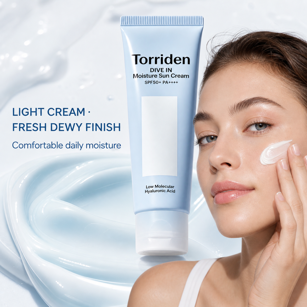Torriden DIVE-IN Moisture Sun Cream SPF50+ PA++++ 60 mL Blue