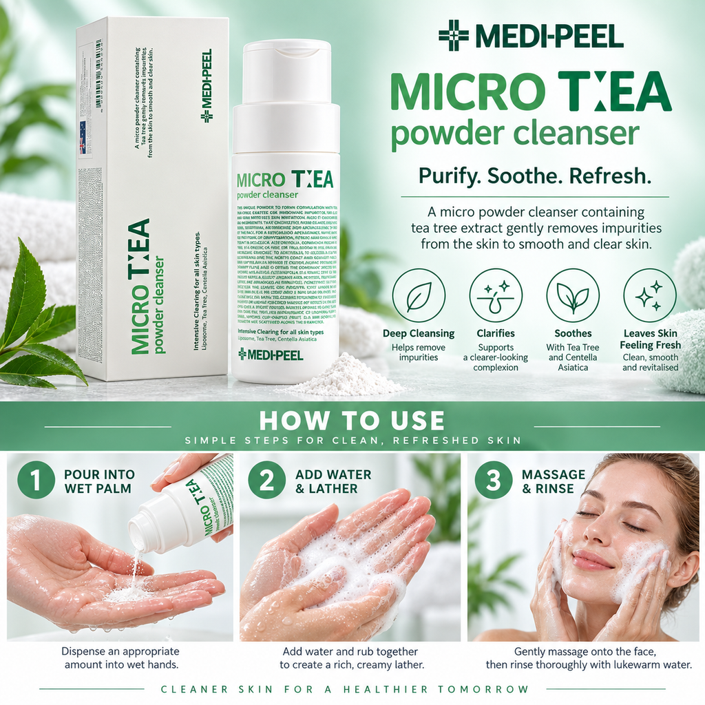 MEDI-PEEL Micro Tea Powder Cleanser