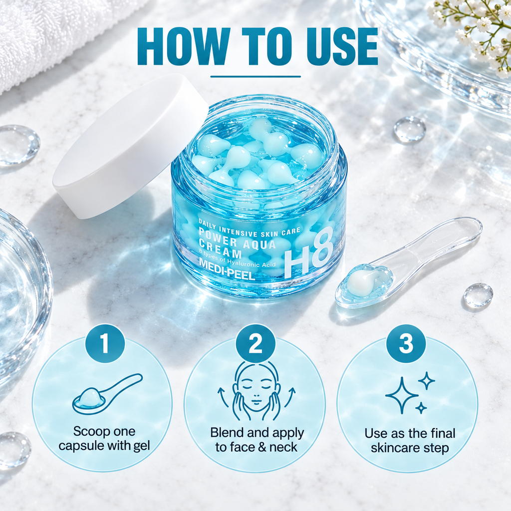 MEDI-PEEL Power Aqua Cream H8 50g