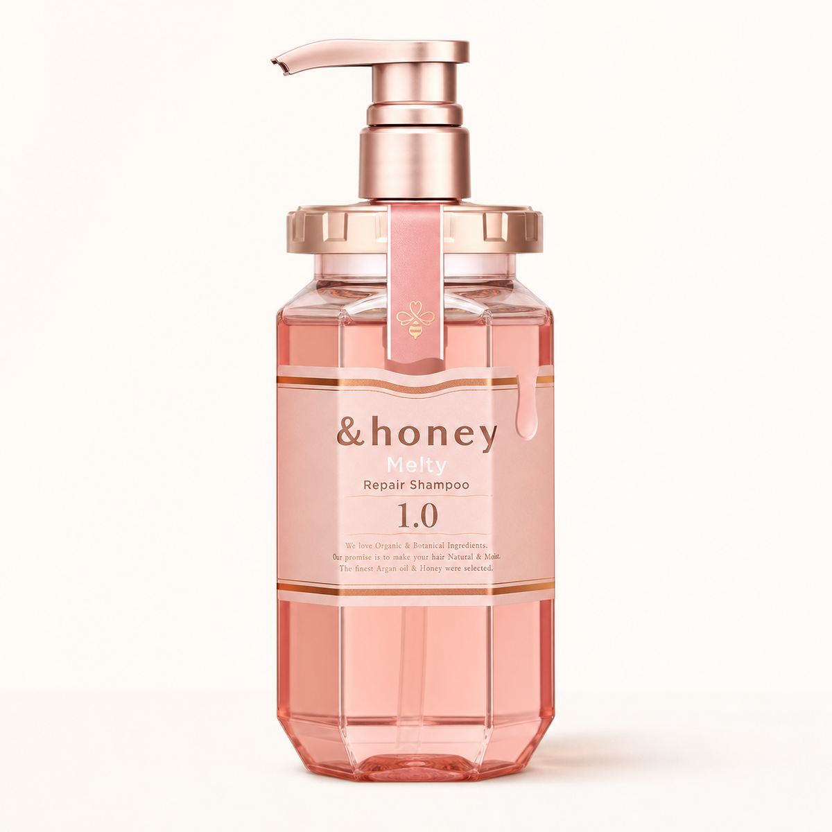 &honey Rose Honey Shampoo 440ml – Intensive Repair for Over-Processed Dull Hair,