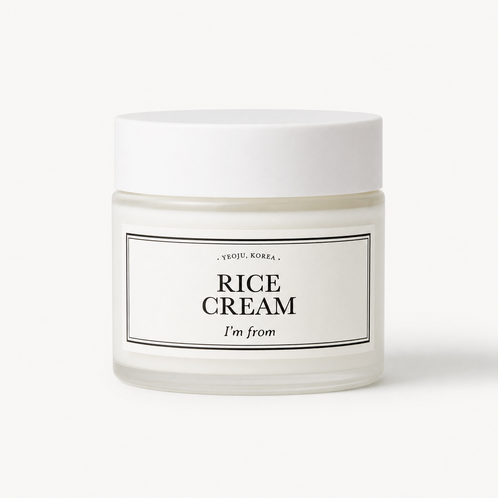 I'M From Rice Cream 50g – Deep Hydration for Dry Dehydrated Skin, Soothes Rednes