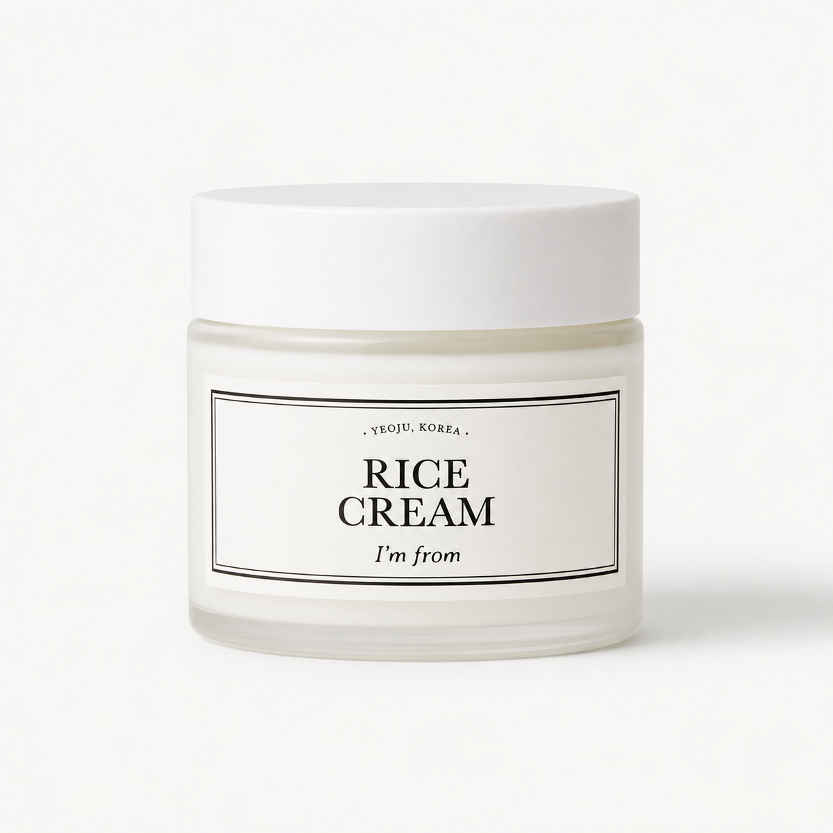 I'M From Rice Cream 50g – Deep Hydration for Dry Dehydrated Skin, Soothes Rednes