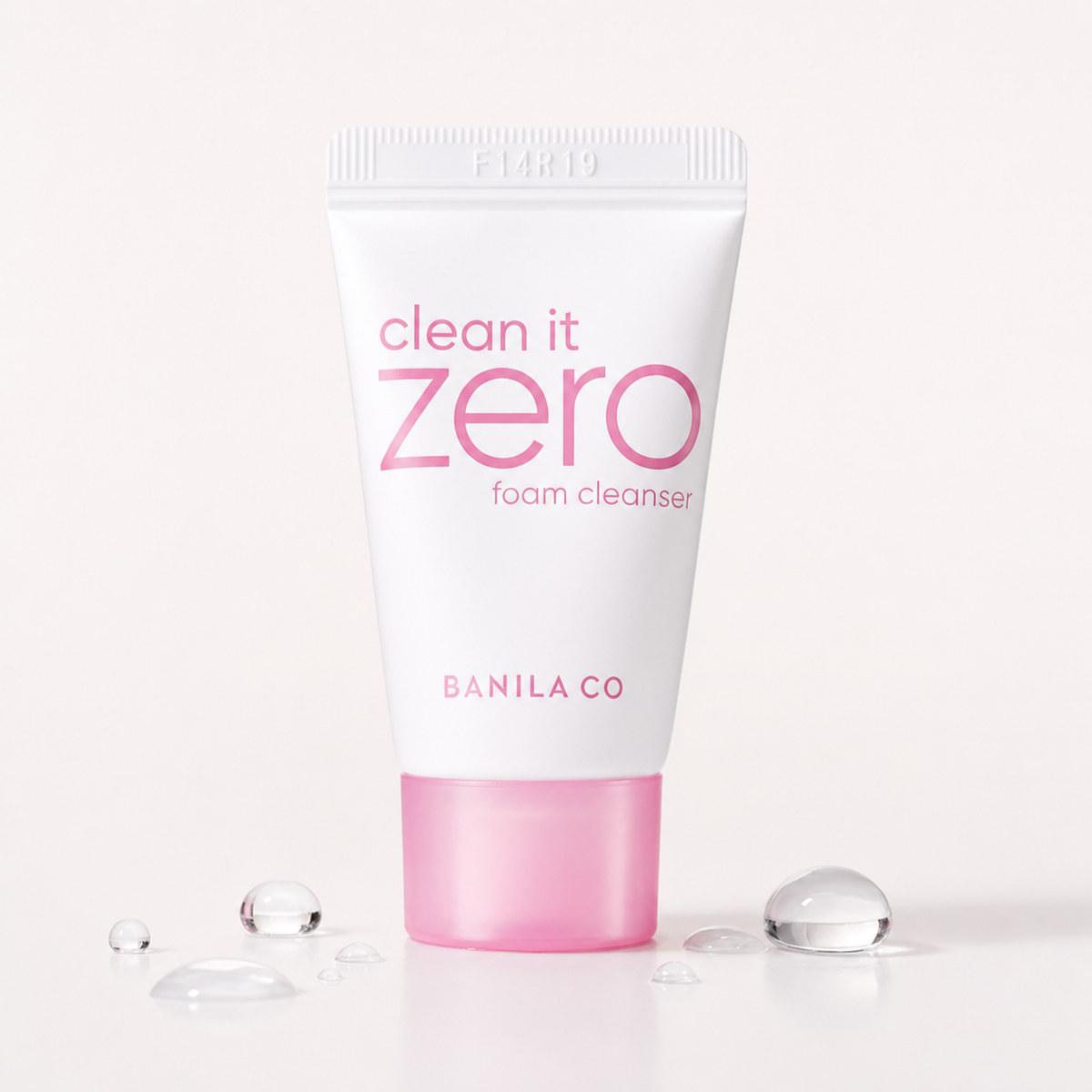 BANILA CO Zero Foam Cleanser 30ml Travel Size – Creamy Mousse-to-Foam Texture