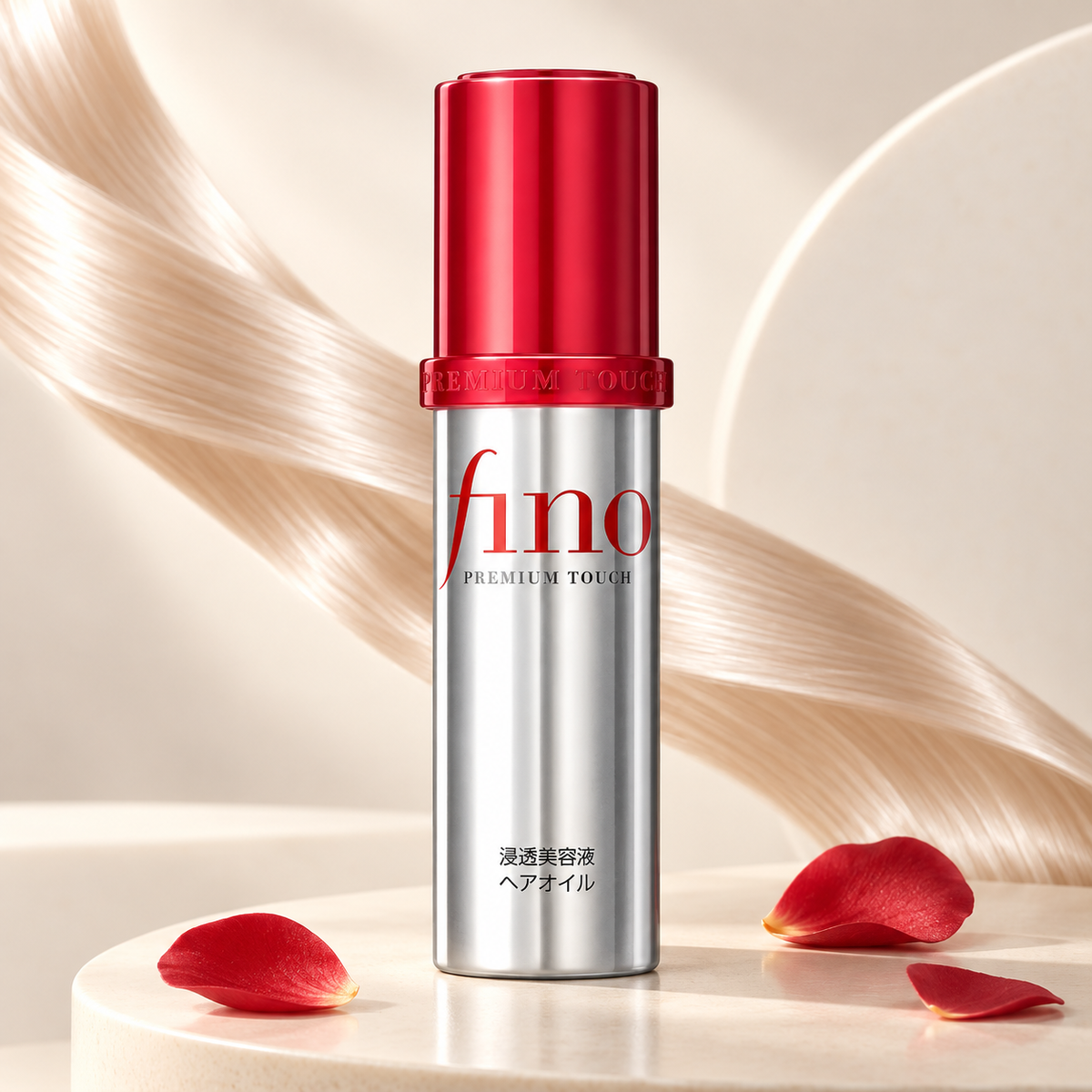 Fino Hair Oil Serum 70ml, smooth shine repair essence for damaged hair
