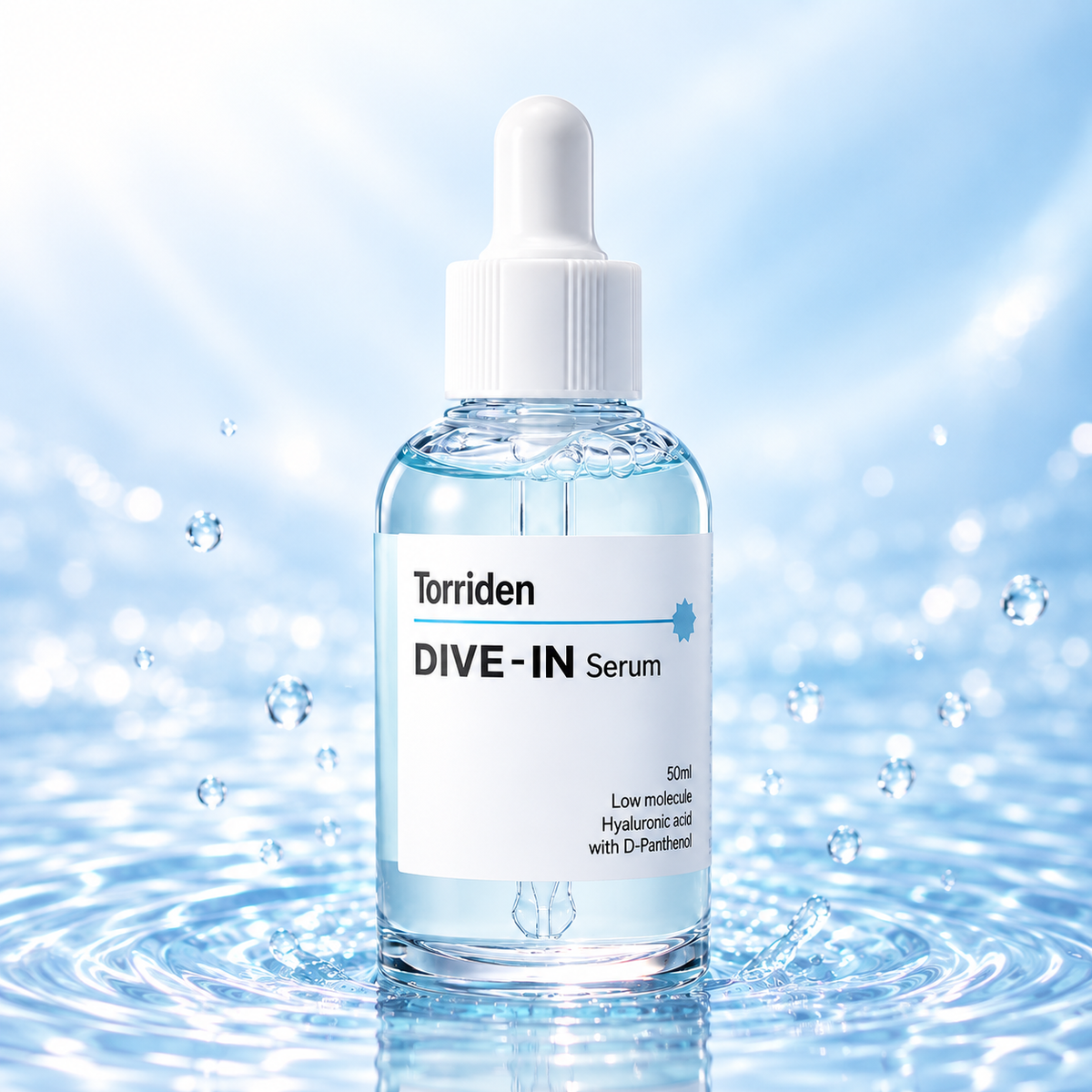 Torriden DIVE-IN Hyaluronic Acid Serum 50ml – Deep Hydration, Plump & Dewy