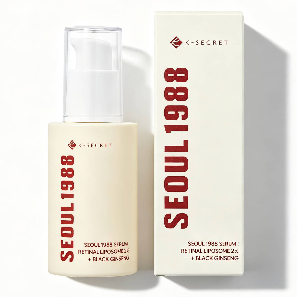 K-SECRET 1988 Black Ginseng Serum 30ml – 2% Retinal Liposome & 58% Black Ginseng
