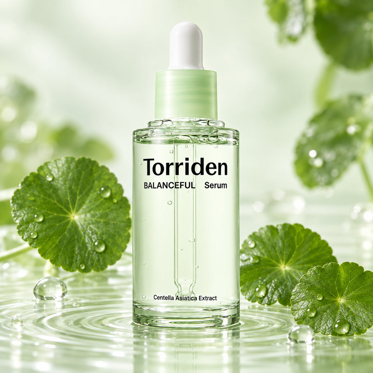 Torriden Cica Serum 50ml, soothing K-beauty essence for sensitive skin