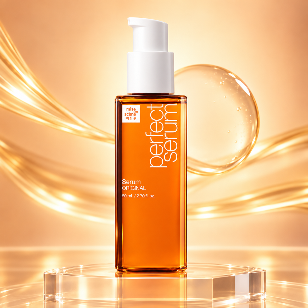 Mise En Scene Hair Serum 80ml, original oil essence for shiny smooth hair