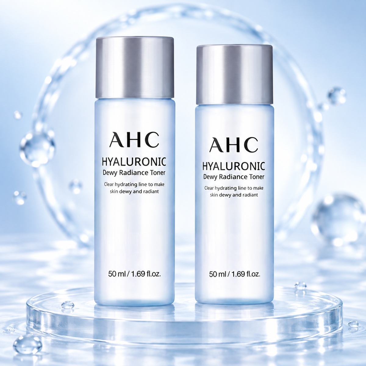 AHC Hydrating Facial Toner Travel Size 50ml x 2