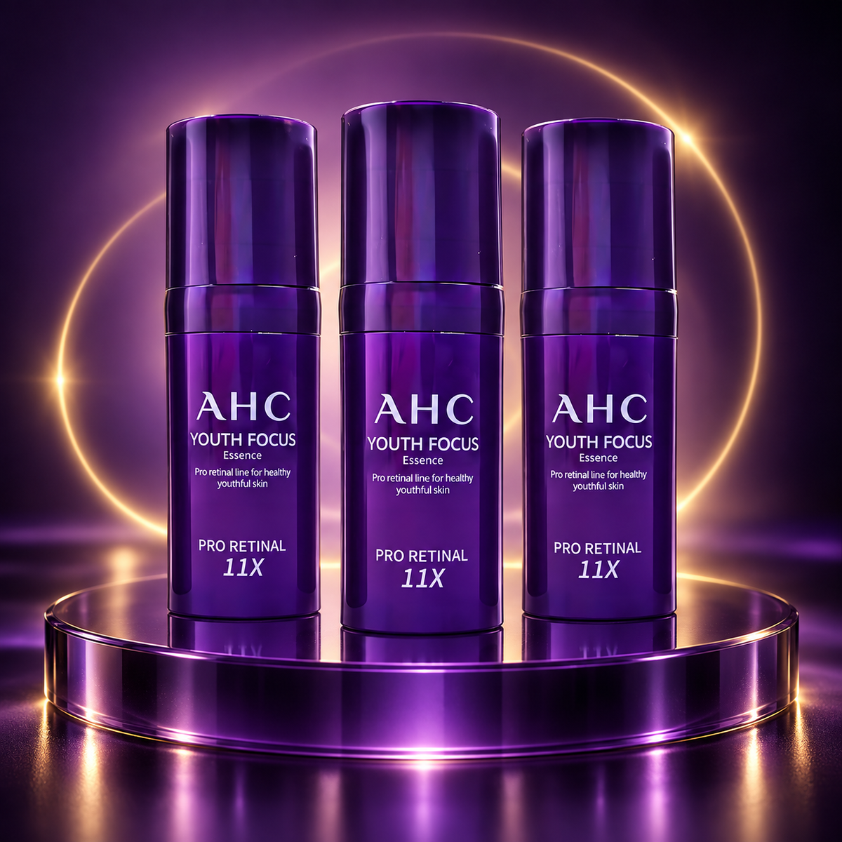 AHC Youth Focus Proretinal Essence 10ml x3, anti-aging serum sample set