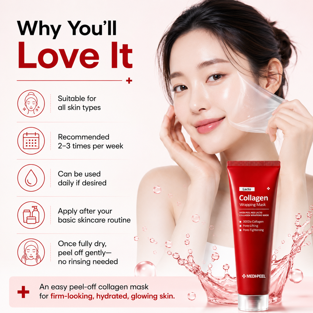 MEDI-PEEL Collagen Wrapping Mask 70 mL Firming Pore Care detail image