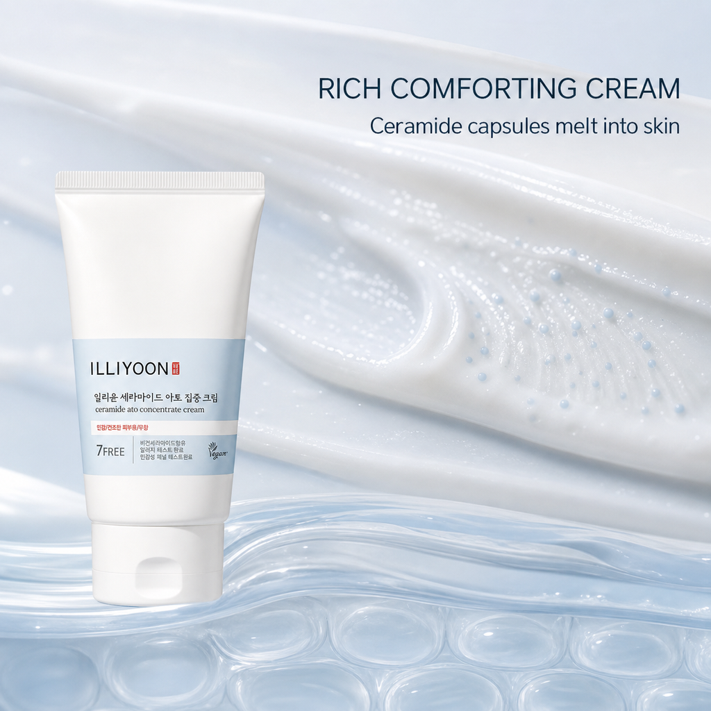 ILLIYOON Ceramide Ato Concentrate Cream (200Ml, 6.76 Fl Oz) | Moisturizer