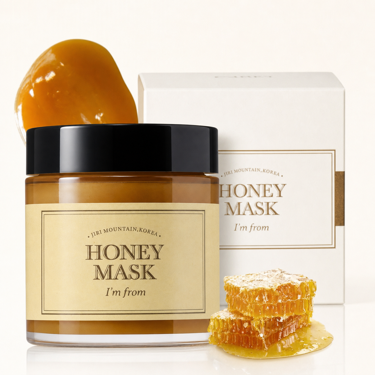 I'm From Honey Mask 120g, wash off moisturizing face mask for dry skin