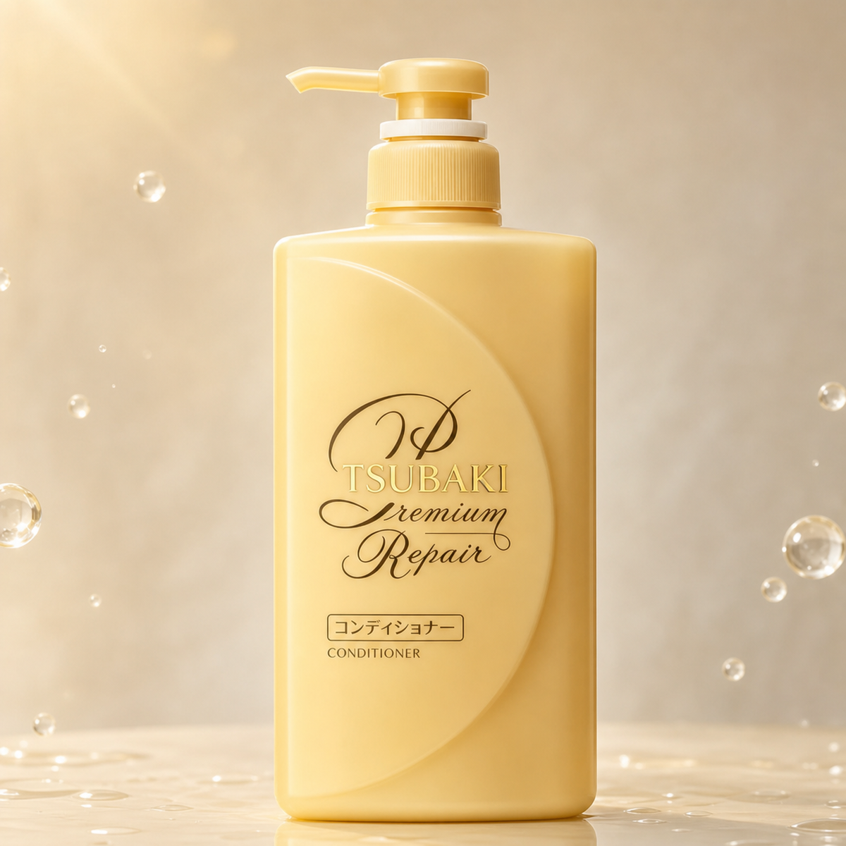 Tsubaki Premium Repair Conditioner 490ml, damage repair for dry damaged hair