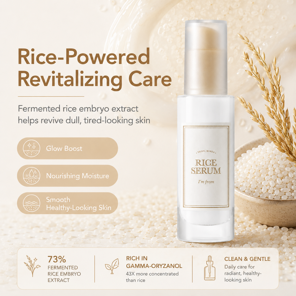 I’m From Rice Serum 50mL, 73% Fermented Rice Extract detail image
