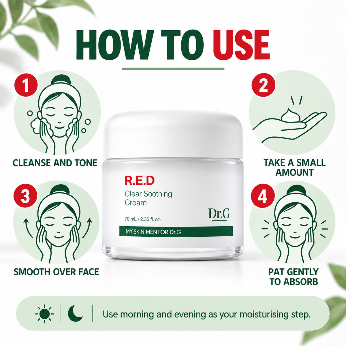 Dr.G R.E.D Blemish Clear Soothing Cream 70ml