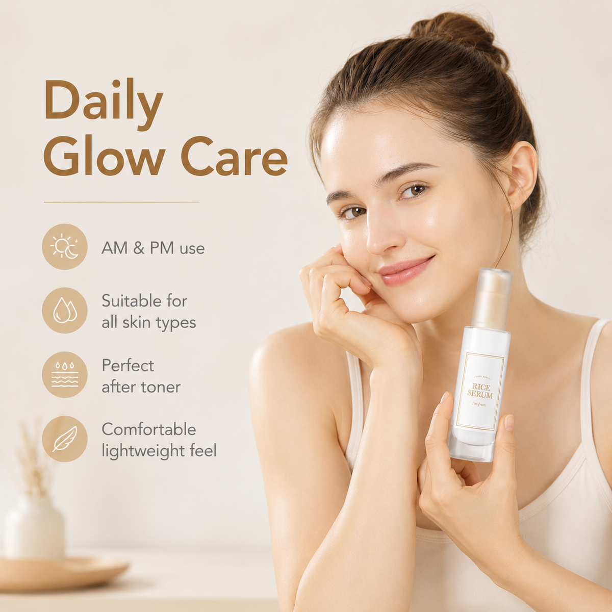 I’m From Rice Serum 50mL, 73% Fermented Rice Extract detail image