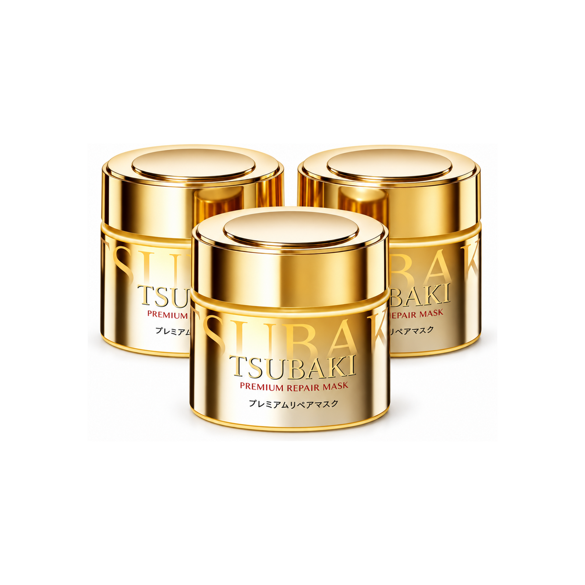 TSUBAKI Premium Repair Hair Mask 180g — Pack of 3