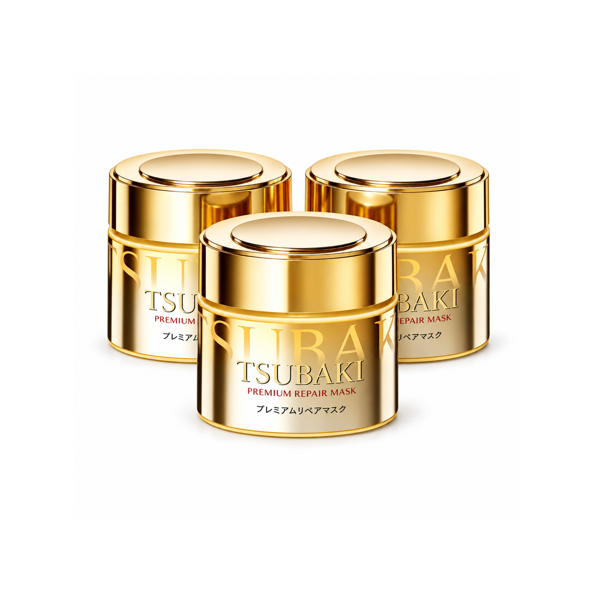TSUBAKI Premium Repair Hair Mask 180g — Pack of 3