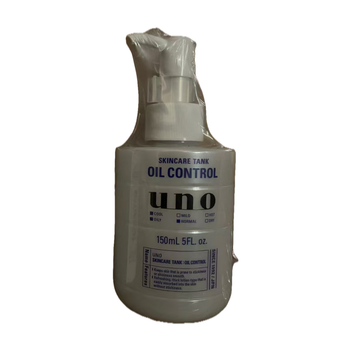 UNO Skincare Tank Oil Control 150ml