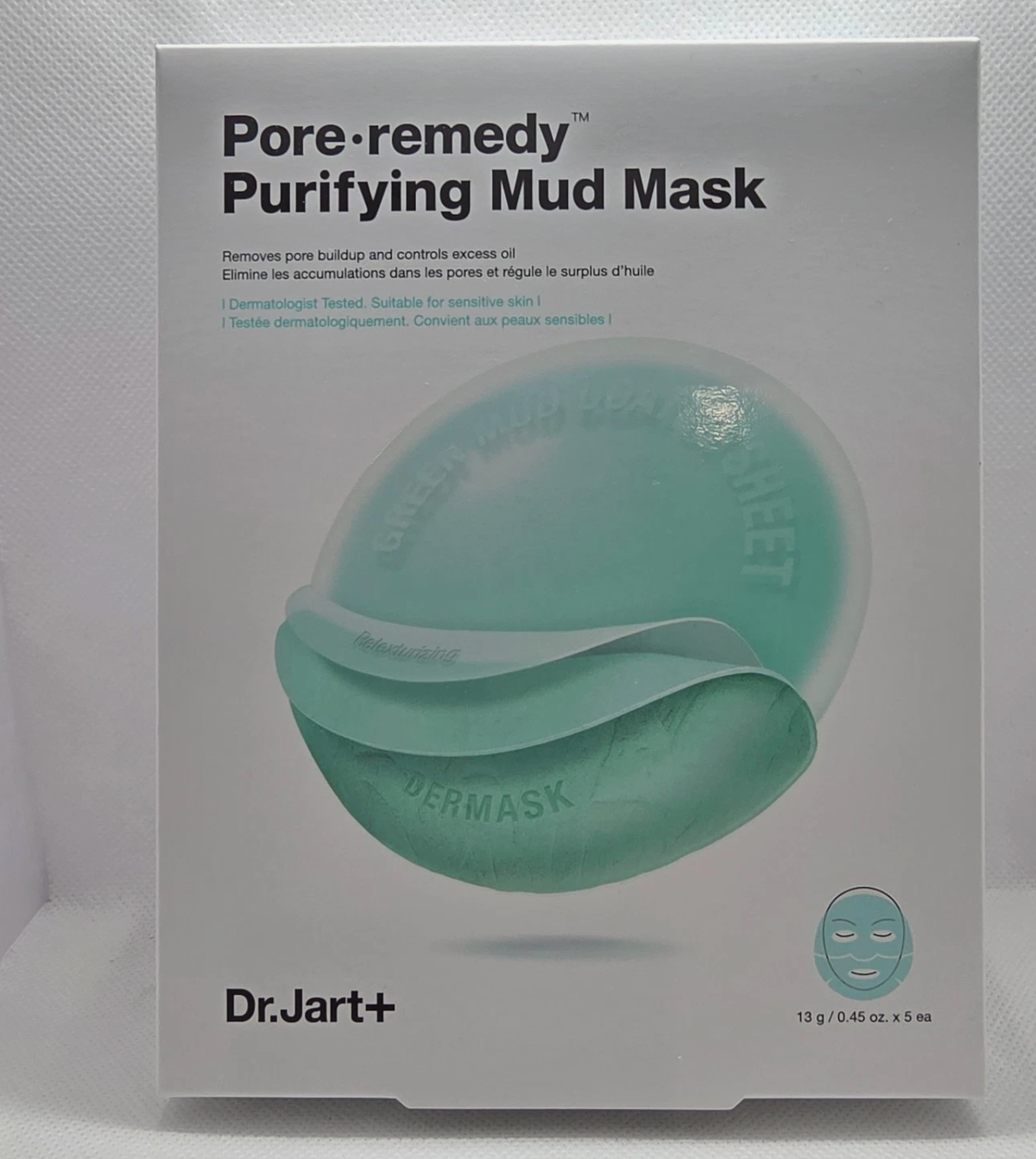 Dr. Jart+ Dermask Pore Remedy Purifying Mud Mask – 5 Sheets detail image