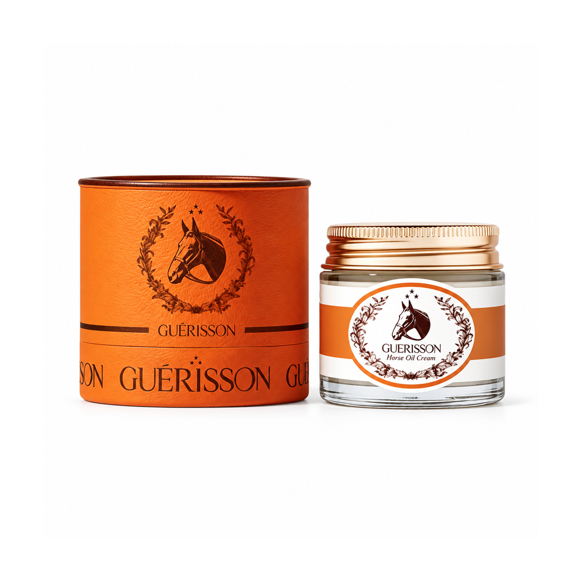 Guerisson Horse Oil Elastic Cream 70g, deep nourishing facial cream