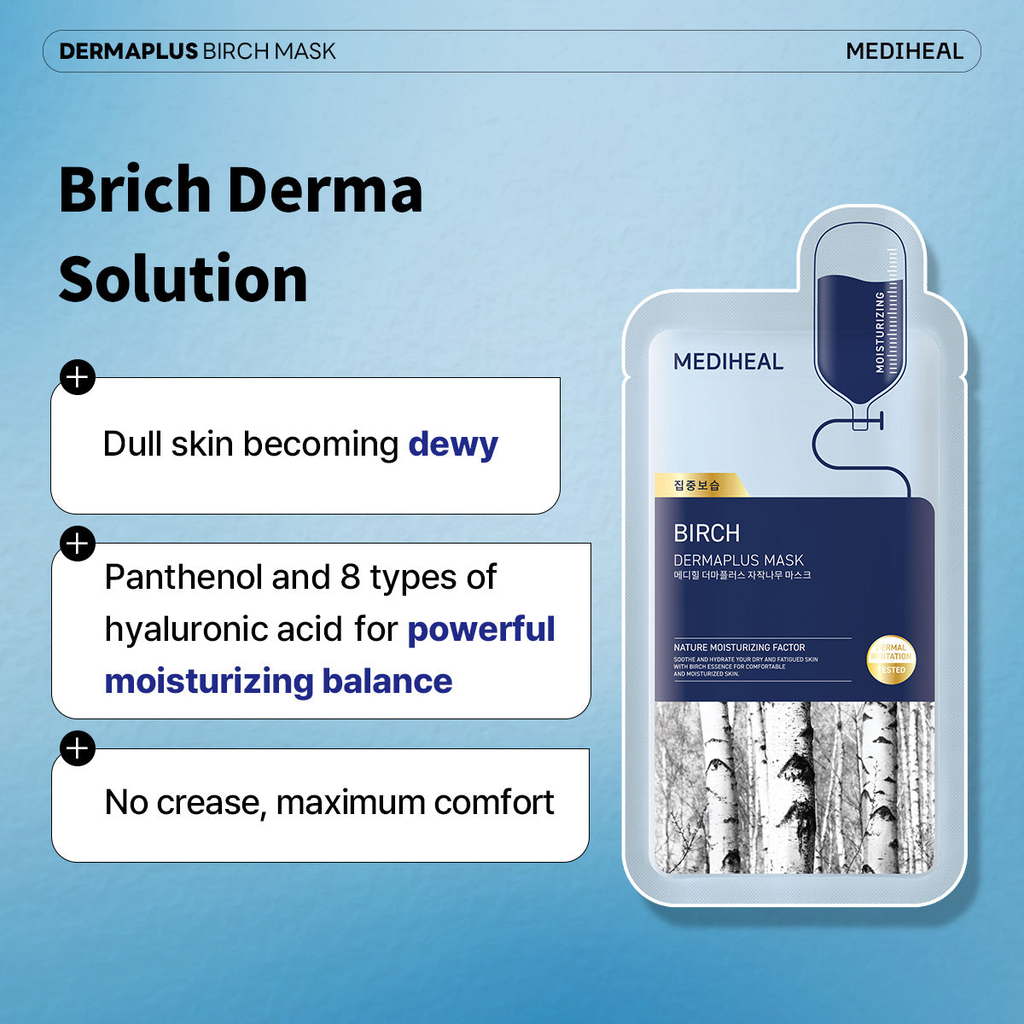 Mediheal Dermaplus Birch Sheet Mask — 1 Sheet