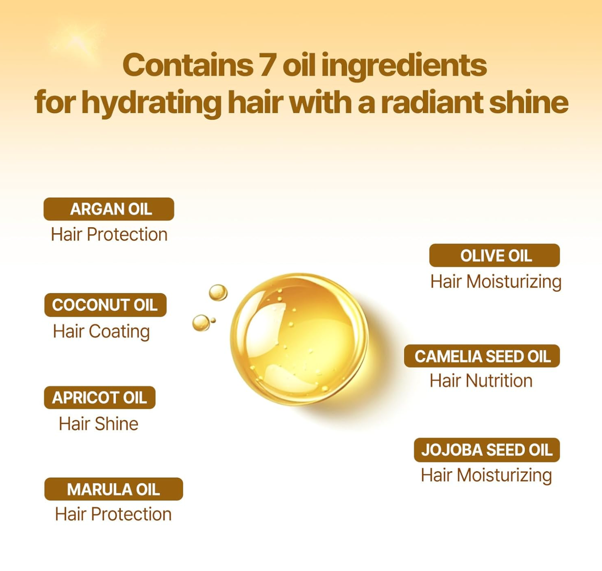 Mise En Scene Hair Serum 80ml, original oil essence for shiny smooth hair