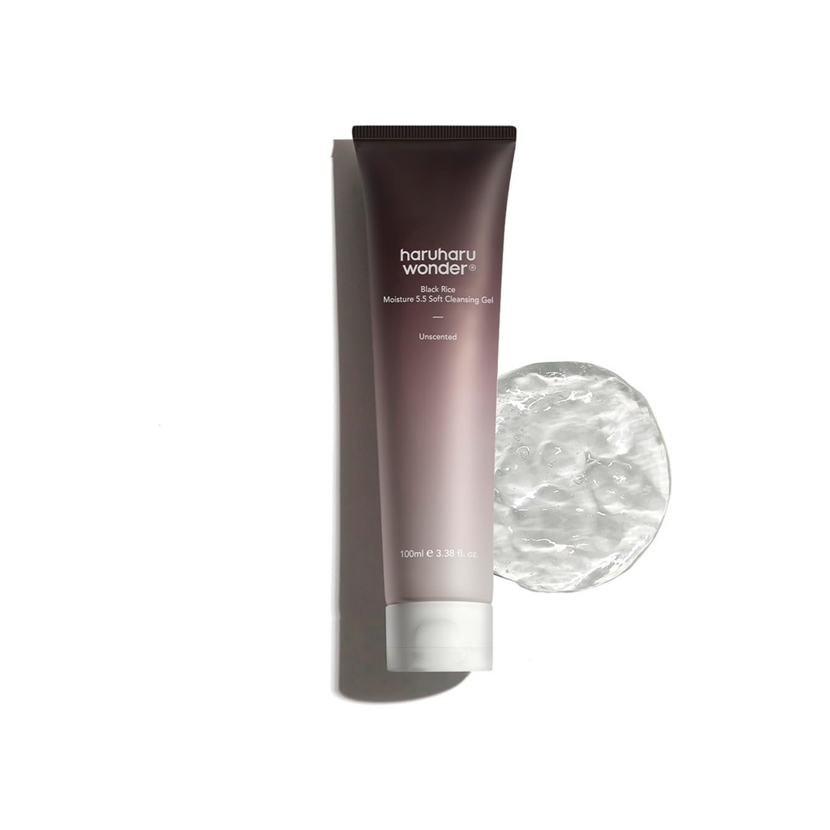 Haruharu Wonder AHA Cleanser Gel 100ml, black rice mild daily face wash